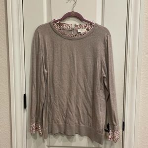 Tan loft sweater